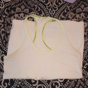 White LuluLemon Tank Top